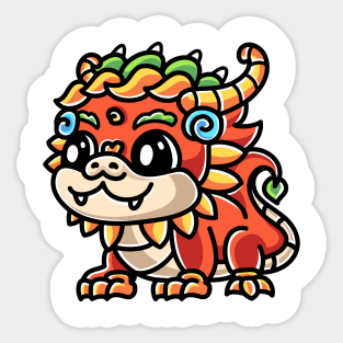 Dragon Chinese Sticker